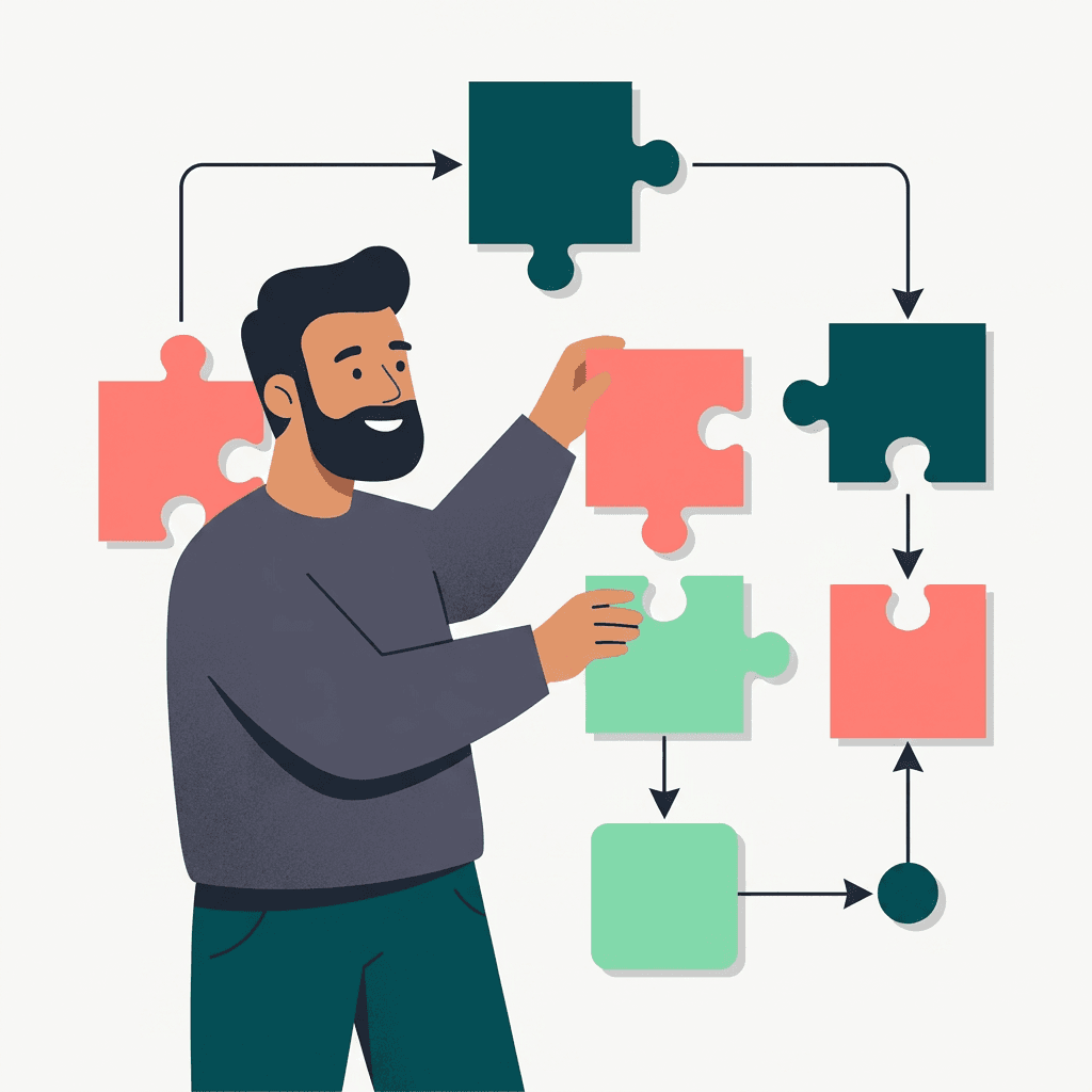 Editor visual de arrastar e soltar para criar chatbot sem código